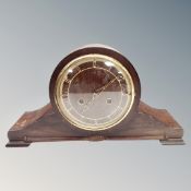 An Art Deco mantel clock