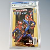 Marvel Comics Ultimate Spider-Man #32, CGC Universal Grade 9.8, slabbed.