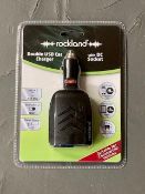 Eight Rockland double USB car chargers