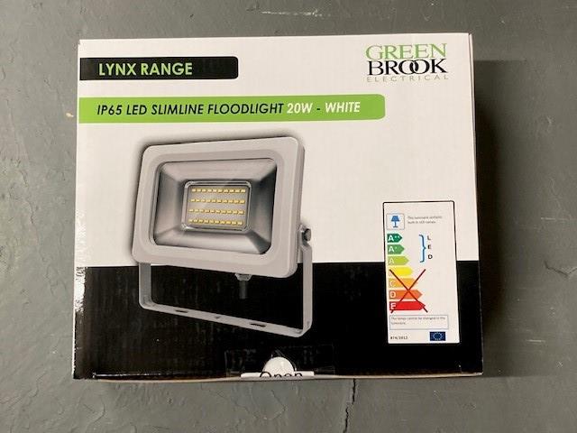 Nine Lynx range IP65 LED slimline floodl