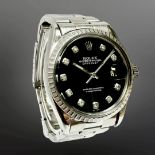 Rolex Gent's Datejust stainless steel automatic calendar wristwatch, ref.