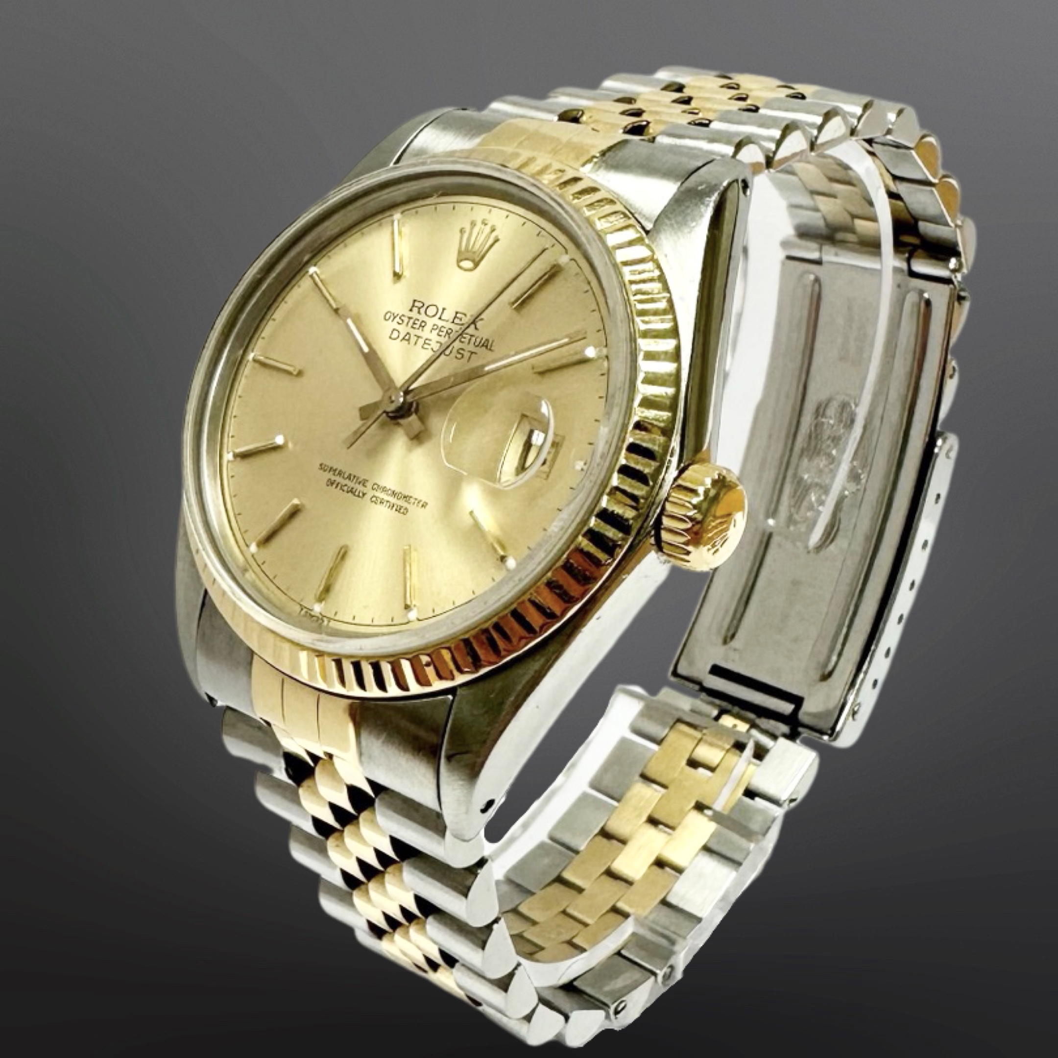 Rolex Gent's Datejust stainless steel and 18ct gold automatic calendar wristwatch, - Image 2 of 5