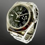 Rolex Gent's Datejust stainless steel and 18ct white gold automatic calendar wristwatch, Ref.