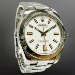 Rolex Gent's Milgauss stainless steel automatic wristwatch, Ref.