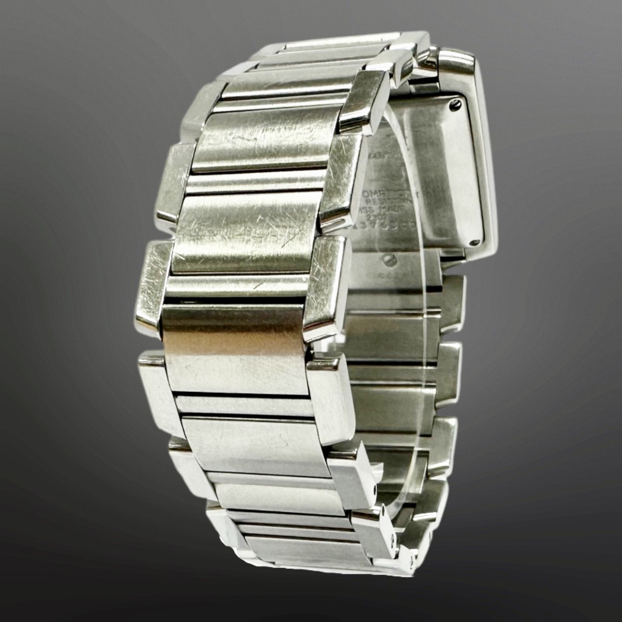 Cartier Tank Francaise stainless steel automatic wristwatch, - Image 3 of 6