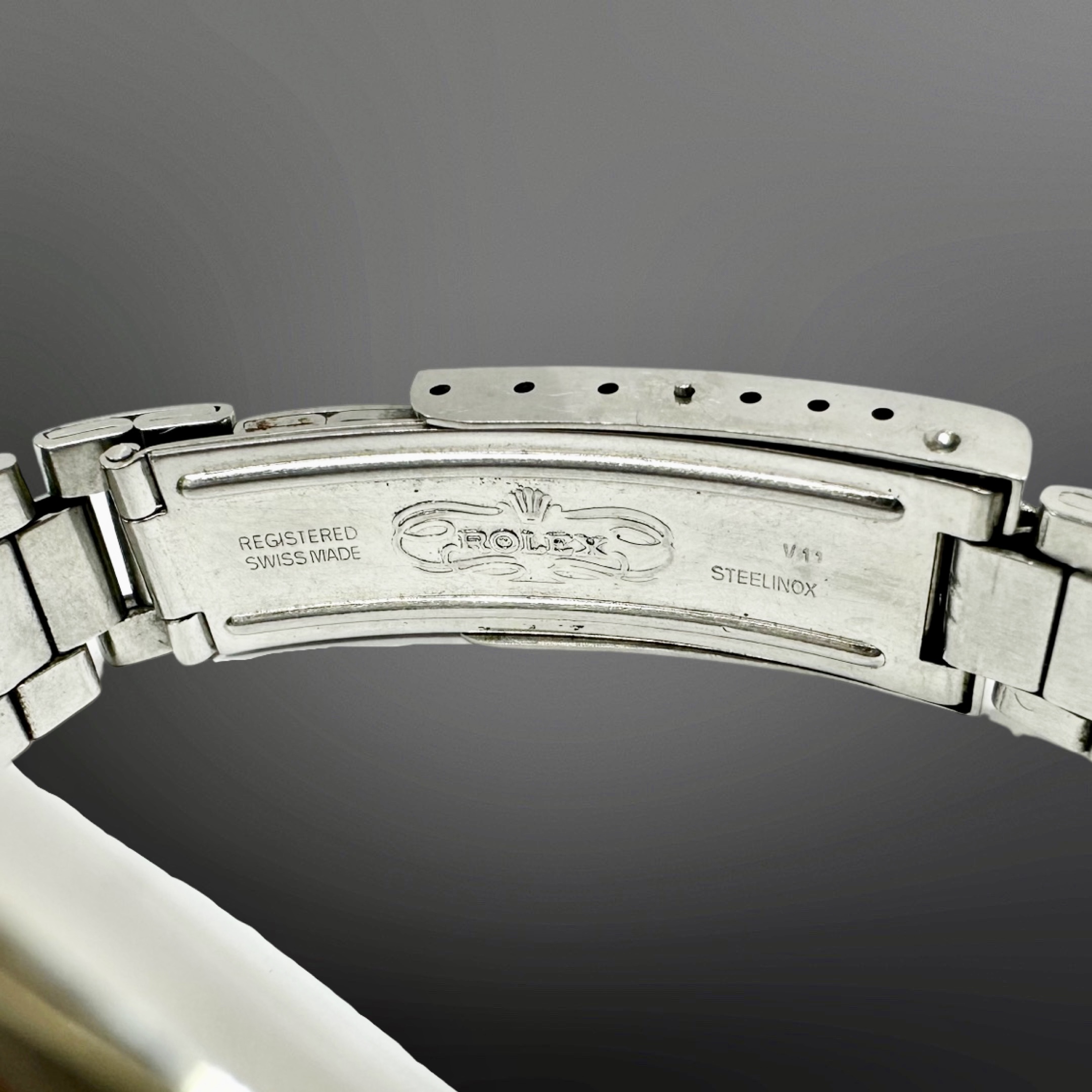Rolex Gent's Date stainless steel diamond-set automatic calendar wristwatch, ref. - Image 6 of 6