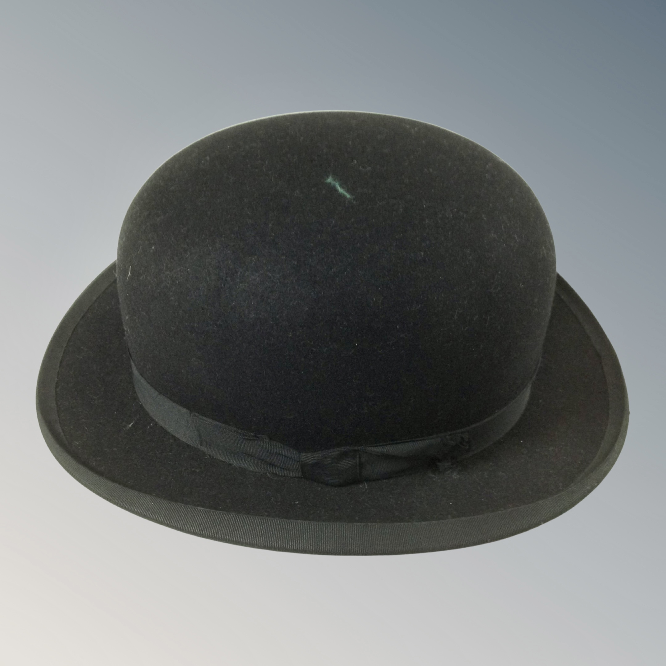 A bowler hat.