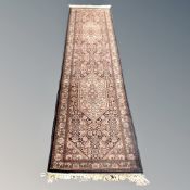 A Tabriz design runner,