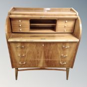 A 20th century Danish walnut veneered writing bureau,