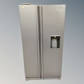 A Samsung American style fridge freezer