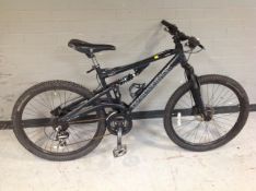 A Diamondback Coil EX full suspension mountain bike.