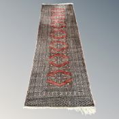 A Bokhara runner 295 cm x 98 cm