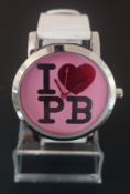 A Paul Boutique MIA watch PA013WHSL, new with film, together with three further watches.