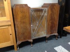 An early 20th century display cabinet