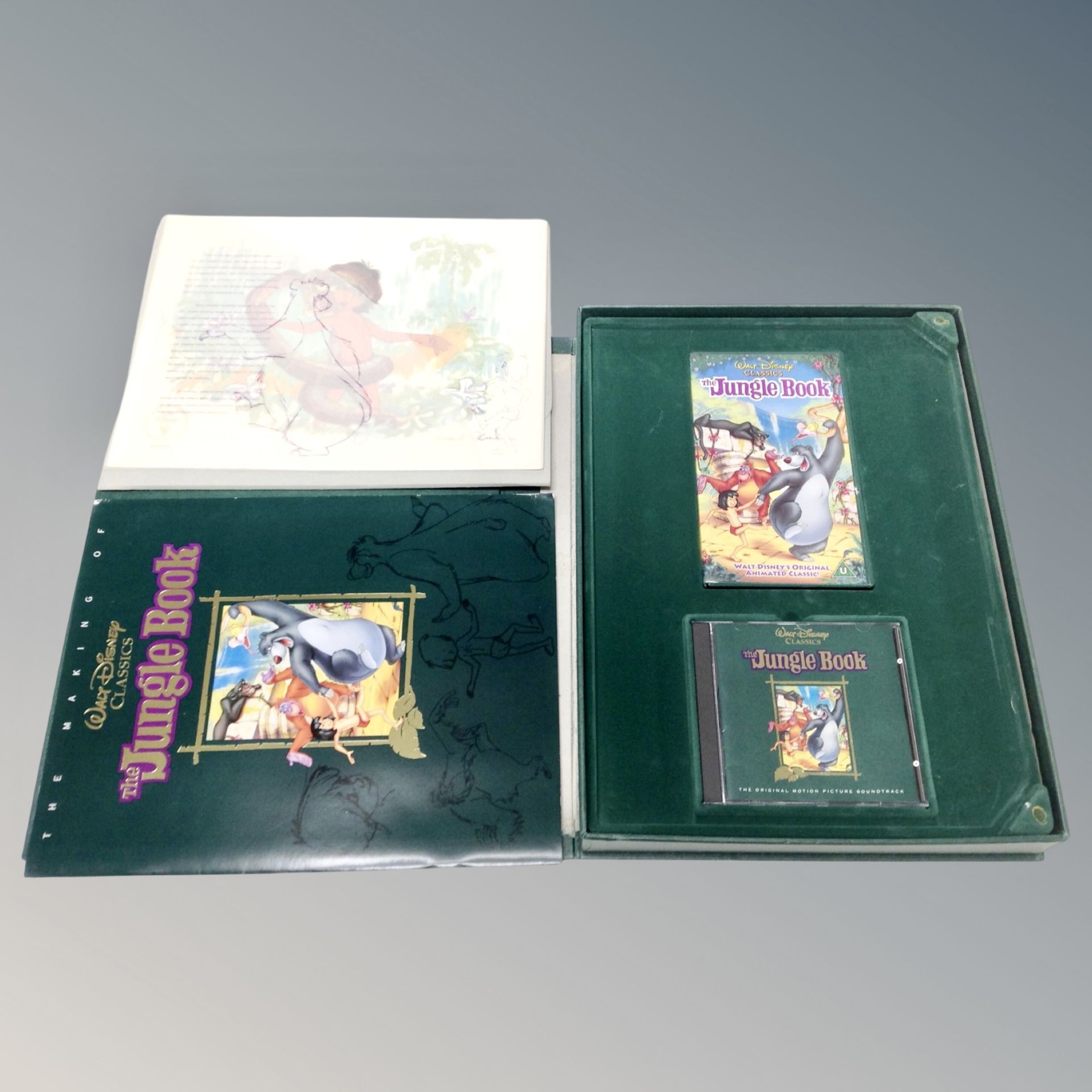 A Walt Disney Classic The Jungle Book Collector's Deluxe Video Edition, - Image 2 of 2