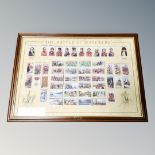 A set of Wills Cigarette cards The Battle of Waterloo,