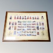 A set of Wills Cigarette cards The Battle of Waterloo,