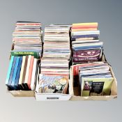 A pallet of vinyl LP's - Symphonies, Orchestral, Classical,