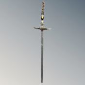 A fantasy sword with eagle handle