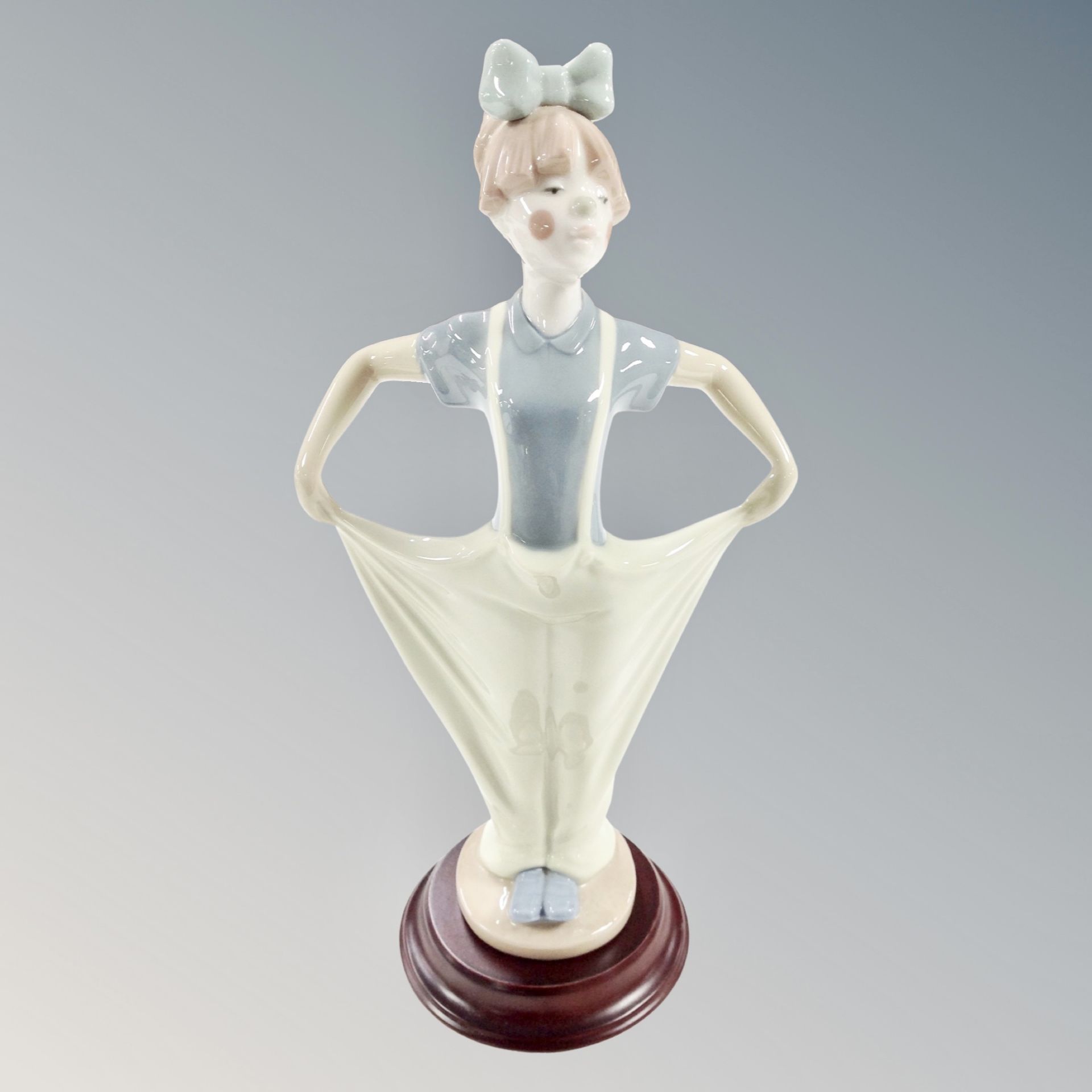 A Lladro bust of a clown no. - Image 2 of 2