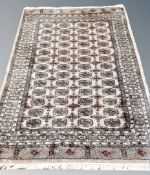 A Lahore Bokhara rug 207 cm x 149 cm