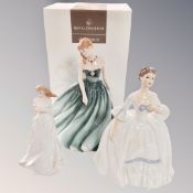 Three Royal Doulton figures : Classic HN 3978,