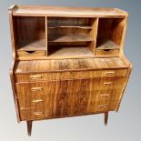 A mid 20th century Danish vanity unit fitted with drawers