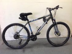 A Cannondale Trail 5 275 front suspension mountain bike