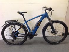 A Cube Reaction Pro HPA electric front suspension bike - no key or charger