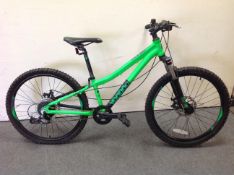 A Voodoo Bakka child's front suspension mountain bike