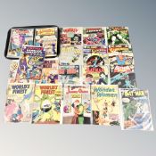 A tray of 20 Marvel and DC comics - Fantasy Master pieces, Superman's Girlfriend, Lois Lane,