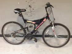 A Mantis Atb X2 Universal full suspension mountain bike