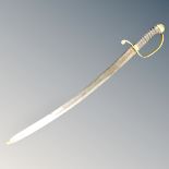 A Victorian police constabulary sword