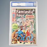 Marvel Comics - Fantastic Four issue 102 CGC Universal Grade 9.2, slabbed.