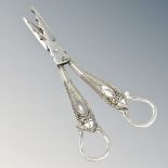 A good quality pair of silver grape scissors