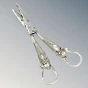 A good quality pair of silver grape scissors