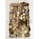 A quantity of 20th century British and foreign coins,