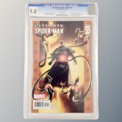 Marvel Comics - Ultimate Spider-Man issue 55 CGC Universal Grade 9.8, slabbed.