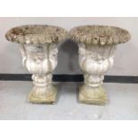 A pair of concrete classical urns