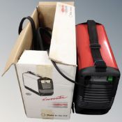 An Inverter Tecnica plasma 34 cutting machine 230v with accessories in box