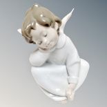 A Lladro figure - Dreaming Angel 4961