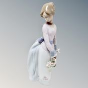 A Lladro figure - Basket of Love 7622,