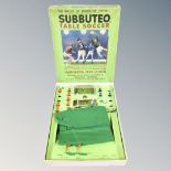 A Subbuteo vintage soccer set (incomplete)