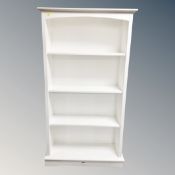 A set of Boori Country collection white shelves