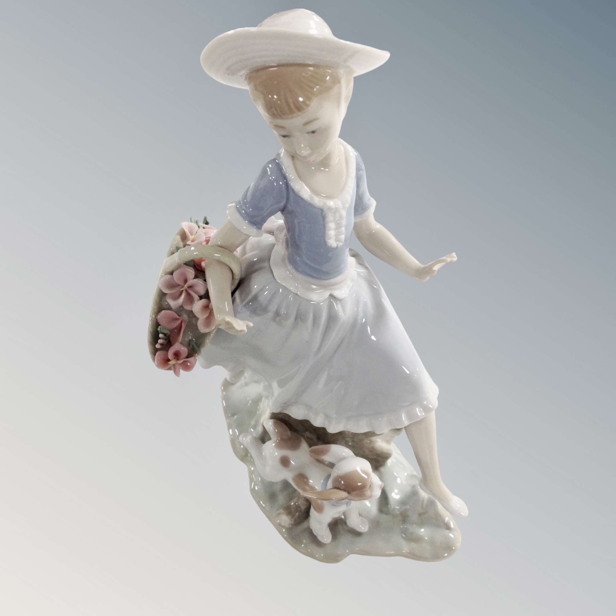 A Lladro figure - Mirth in the Country 4920