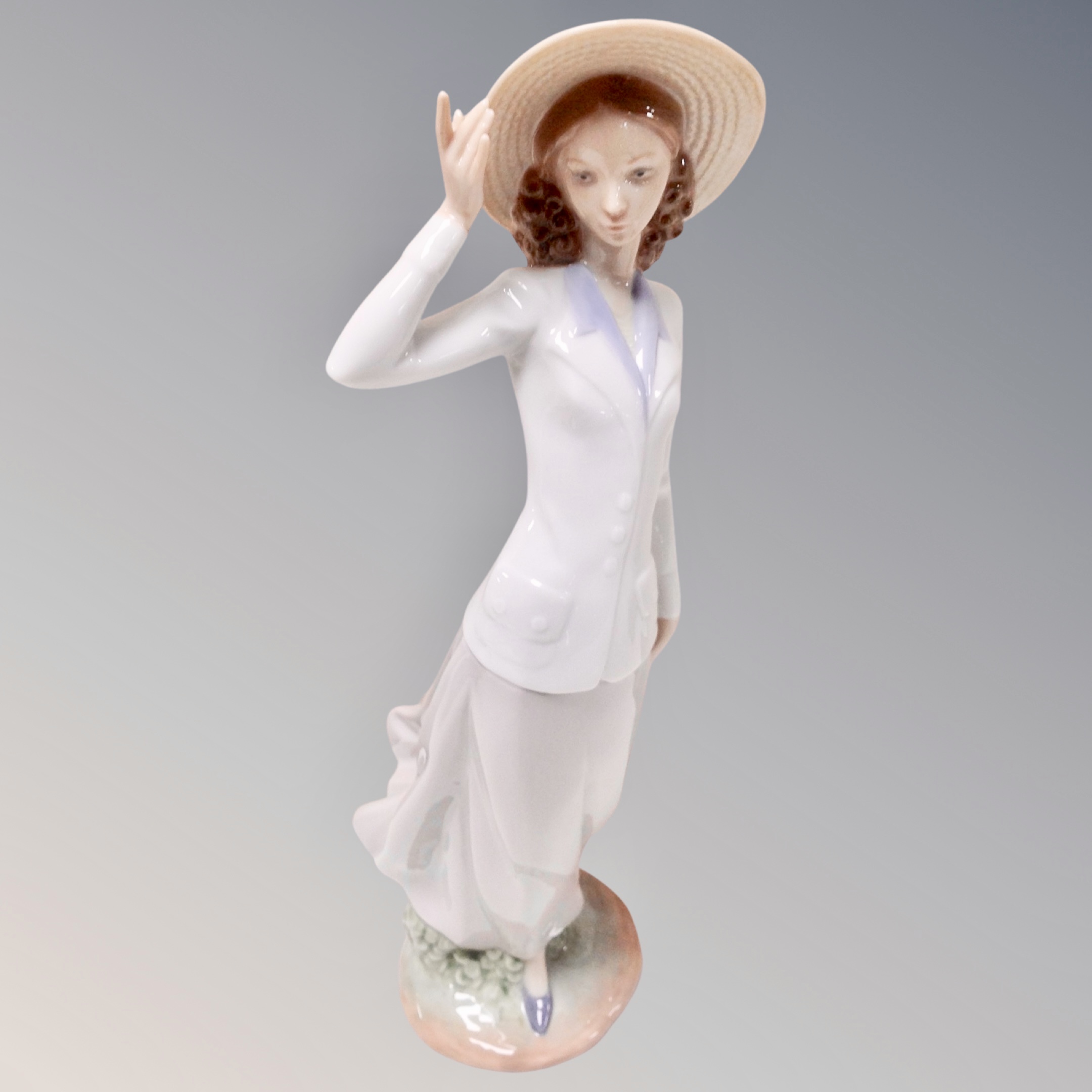 A Lladro figure - Afternoon Breeze 5682