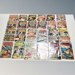 20th century Marvel and DC comics including 17 issues of Silver Surfer, Green Lantern issues 18,