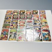 20th century Marvel and DC comics including 17 issues of Silver Surfer, Green Lantern issues 18,