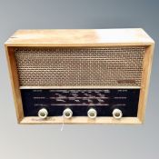 A vintage Ferguson transistor radio