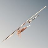 An African spear, length 180cm,